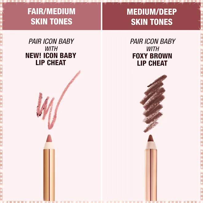 БЕСТСЕЛЕР Зволожувальна сатинова помада Charlotte Tilbury K.I.S.S.I.N.G ICON BABY A Warm Nude-Rose Lipstick in My Moisturizing Formula with a Soft Satin Shimmer Finish, Infused with Light-Diffusing Pearl Pigments!